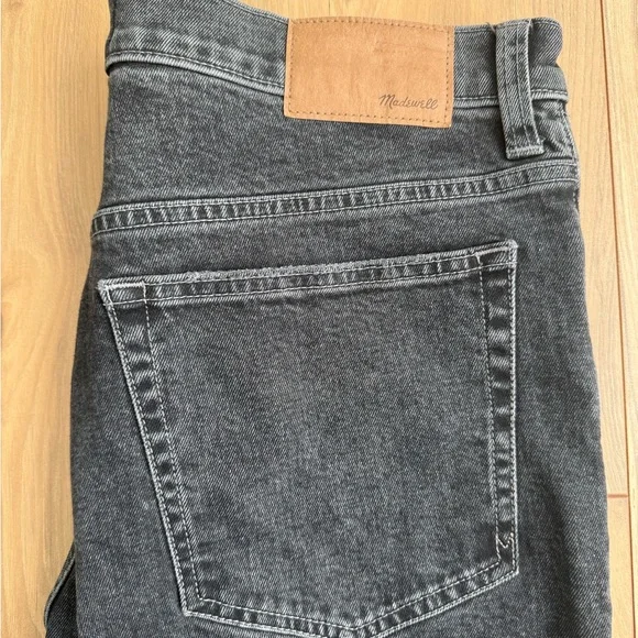 Men's Madewell Vintage Taper Black Jeans - Picture 5 of 7